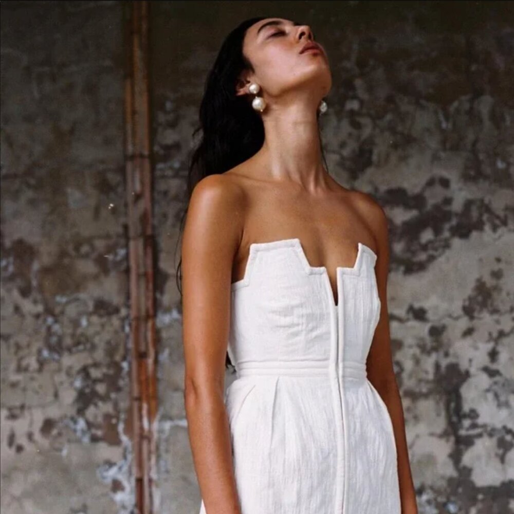 ISO Mara Hoffman Aurelia Dress in Ivory **IN SEARCH OF SIZE 4 OR 6**